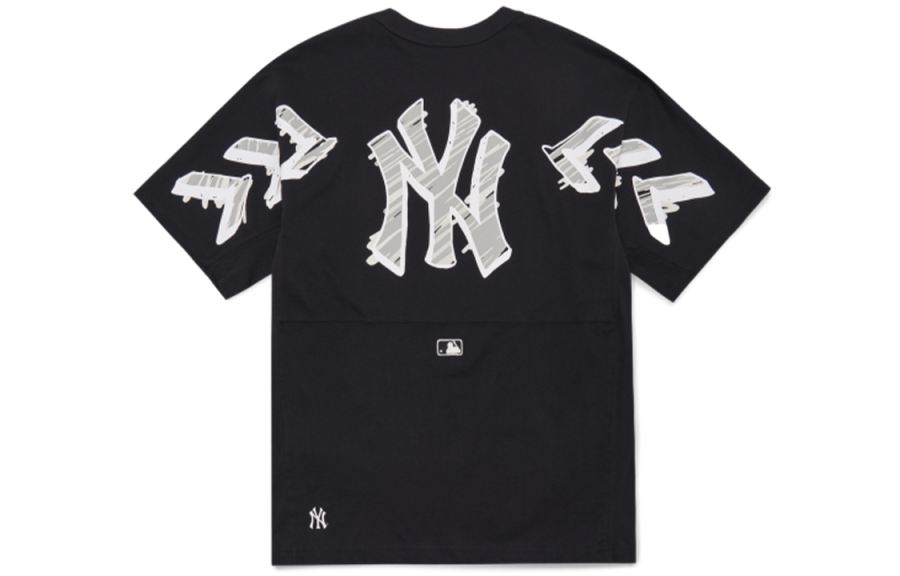MLB MLB Drop Shoulder Sleeve T-Shirt Unisex Black