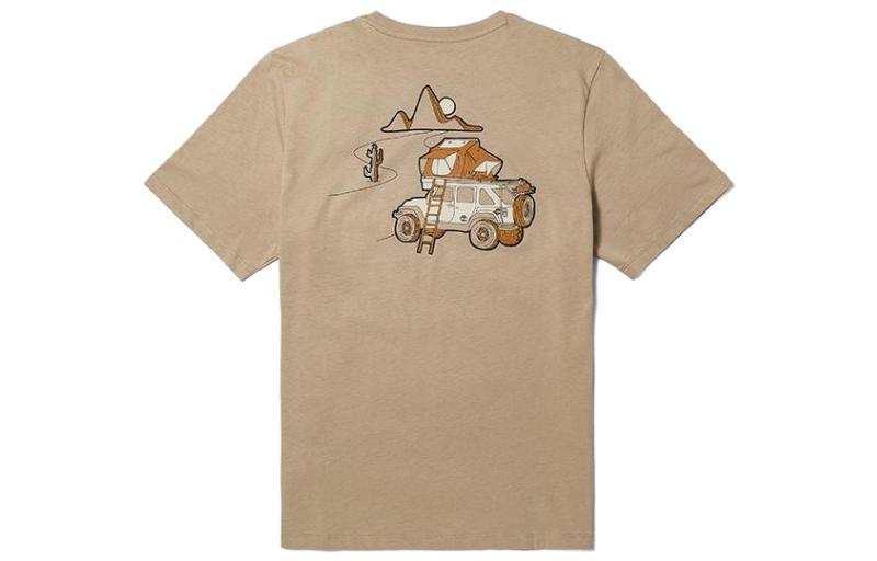 Timberland T Shirt Unisex Light Mud