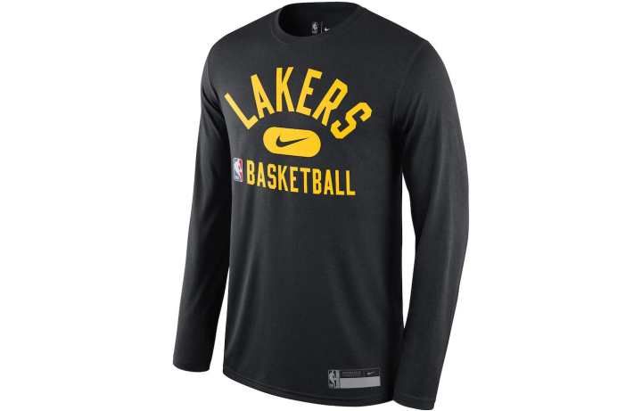 Nike Nike T Shirts Men's Black Crew Neck Moderate Straight Fit