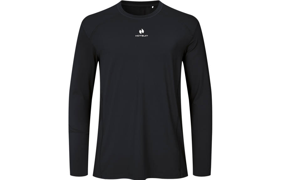 HOTSUIT T Shirts Men's Stand Collar Moderate Straight Fit