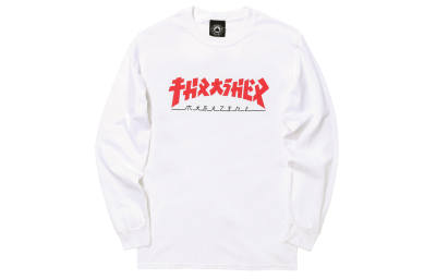 Thrasher T Shirt US Version Unisex White