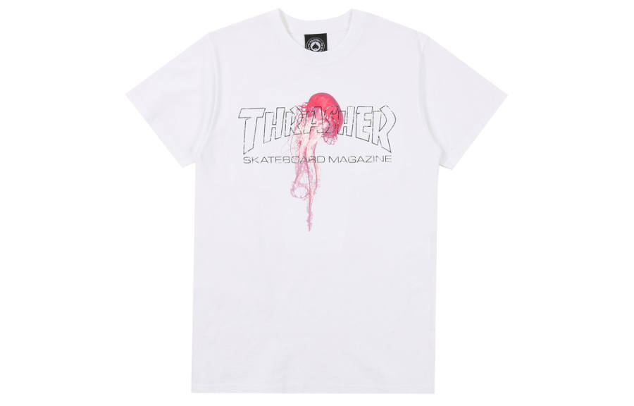 Thrasher Thrasher T Shirt US Version Unisex White
