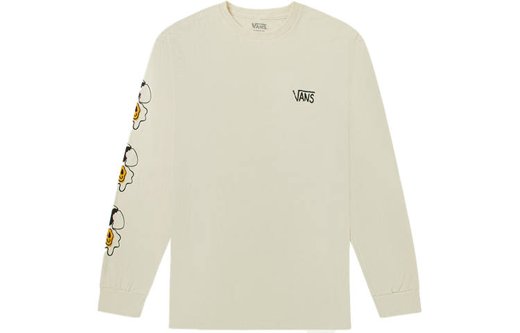 Vans Vans Drop Shoulder Sleeve T Shirt Unisex Ecru