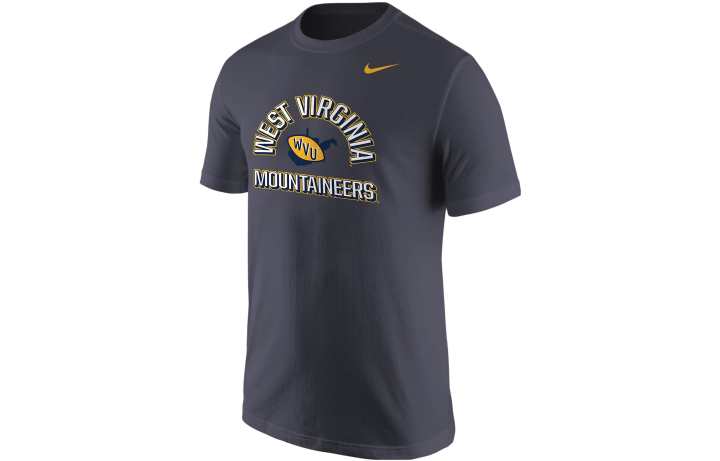 Nike Nike T Shirts Men's Gray Crew Neck Moderate Straight Fit