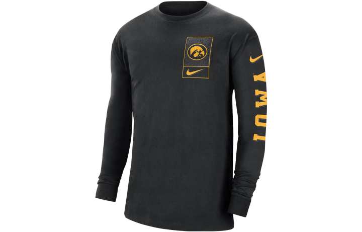 Nike Nike T Shirts Men's Black Crew Neck Moderate Straight Fit