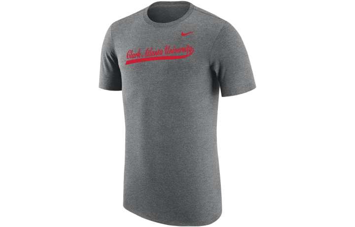 Nike Nike T Shirts Men's Gray Crew Neck Moderate Straight Fit