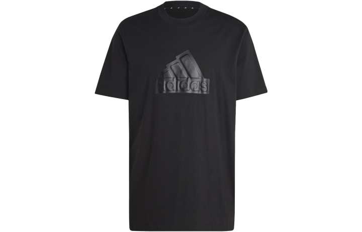 Adidas Adidas T Shirts Men's Black Crew Neck Moderate Straight Fit