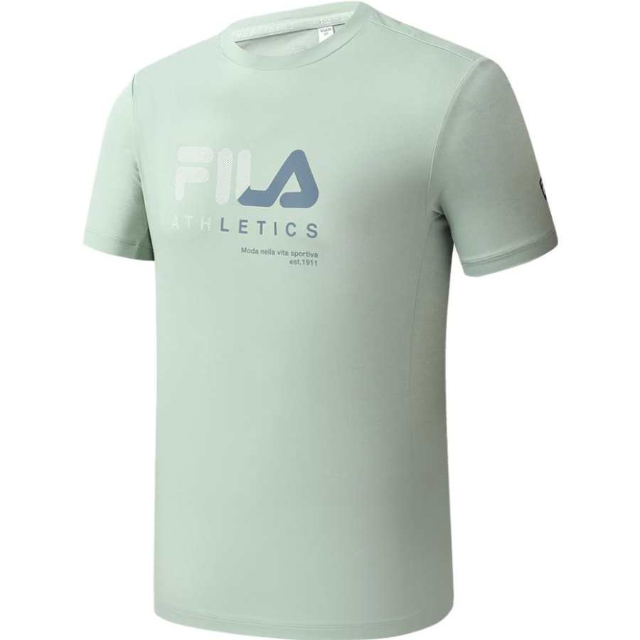FILA Latte Girl 3.0 T Shirt Men's Oat Gray