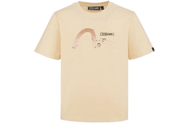 EVISU EVISU T Shirts Men's Crew Neck Moderate