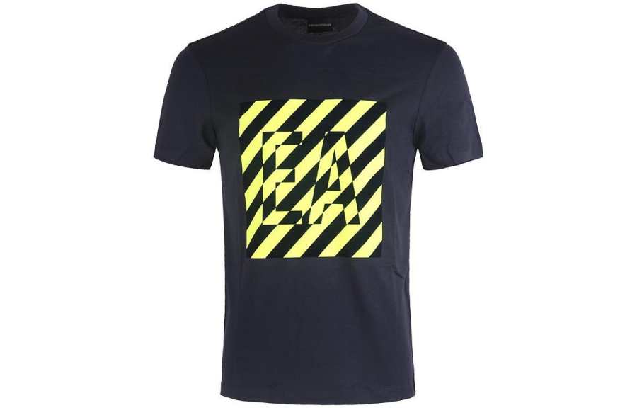 EMPORIO ARMANI SS22 T Shirt Men's Dark Blue