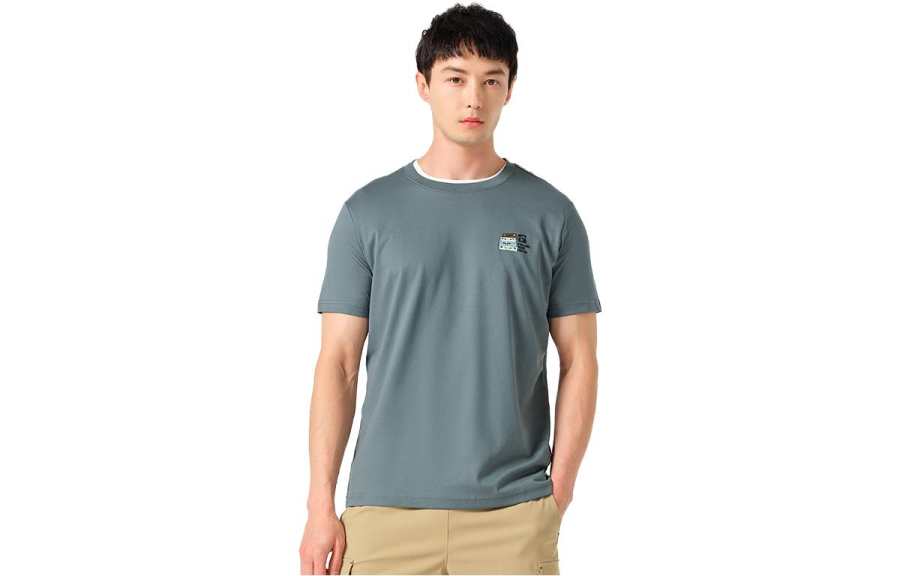 TOREAD T Shirts Men's Crew Neck Moderate Straight Fit