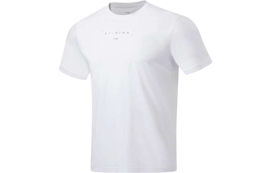 Li-Ning Li Ning Fitness Series T Shirt Men's White