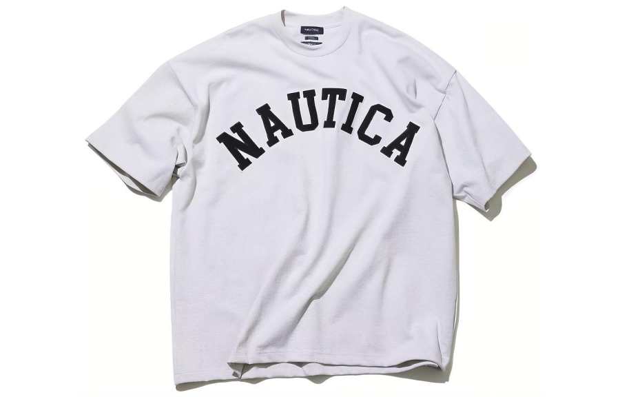 NAUTICA JAPAN T Shirts Unisex Crew Neck Moderate Straight Fit