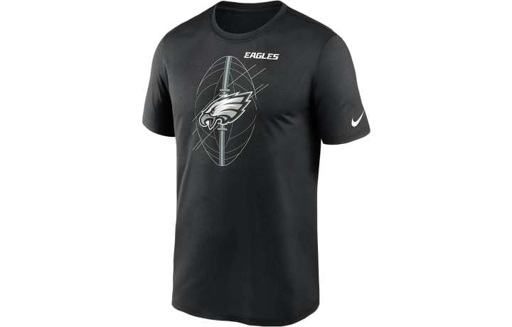 Nike Nike T Shirts Men's Black Crew Neck Moderate Straight Fit