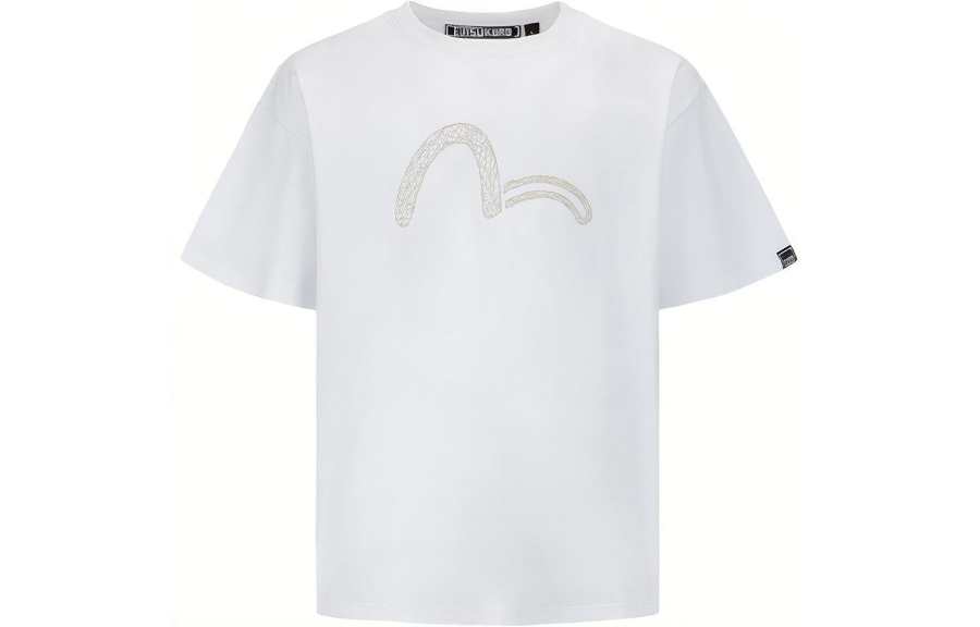 EVISU EVISU SS22 Drop Shoulder Sleeve T Shirt Men's