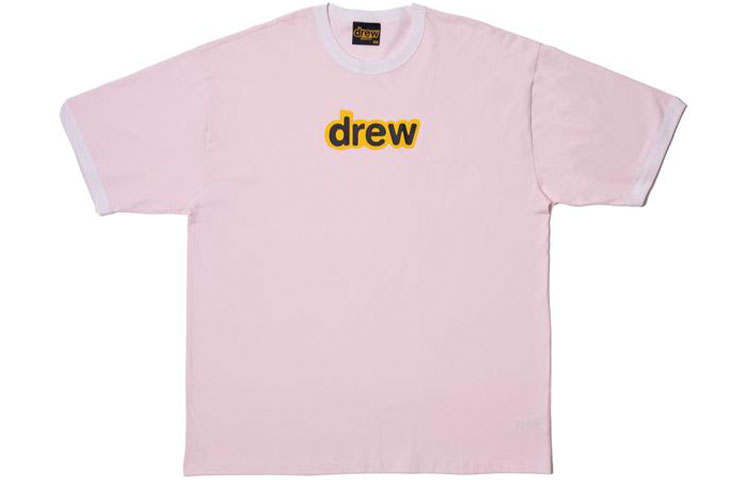 Drew House T Shirt Unisex Light Pink