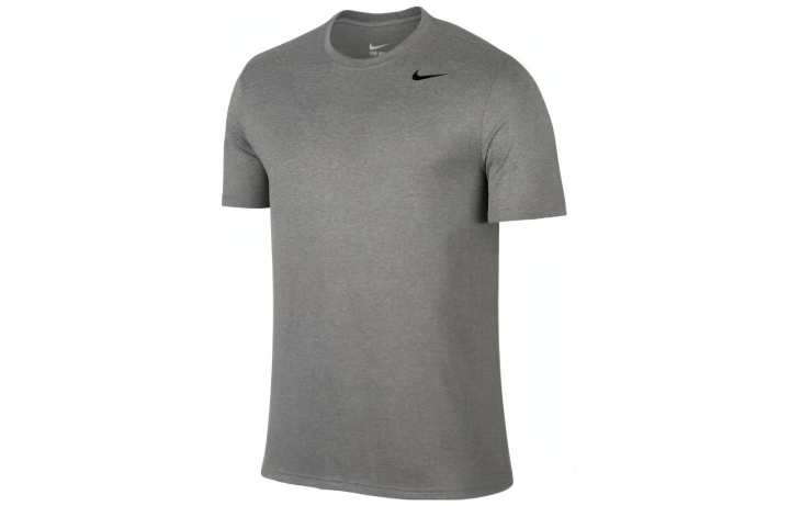 Nike Nike T Shirts Men's Gray Crew Neck Moderate