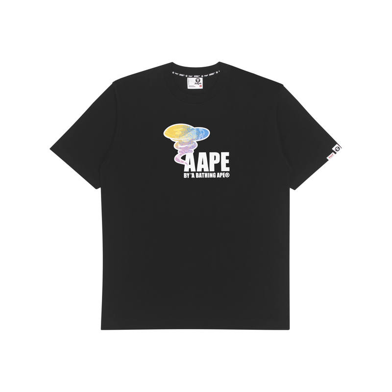 Aape T Shirts Men's Crew Neck Moderate Straight Fit