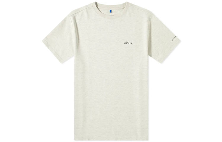 ADER ERROR ADER ERROR T Shirts Unisex Beige Crew Neck Moderate Straight Fit