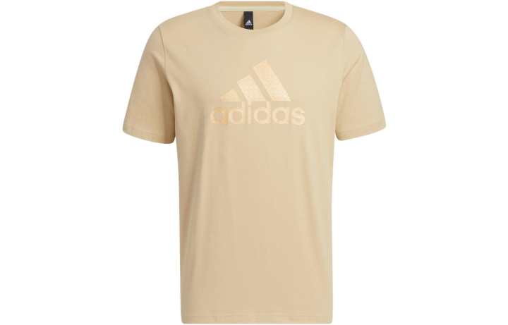 Adidas Adidas Set in Sleeve T Shirt Men's Brown