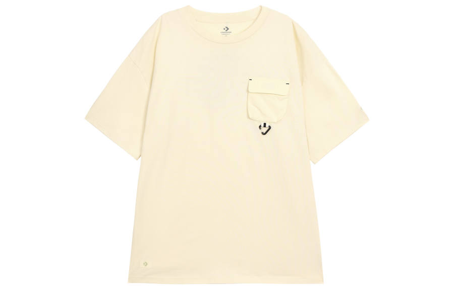 Converse GO OUTDOOR OVERSIZED POCKE T Shirt Men's White