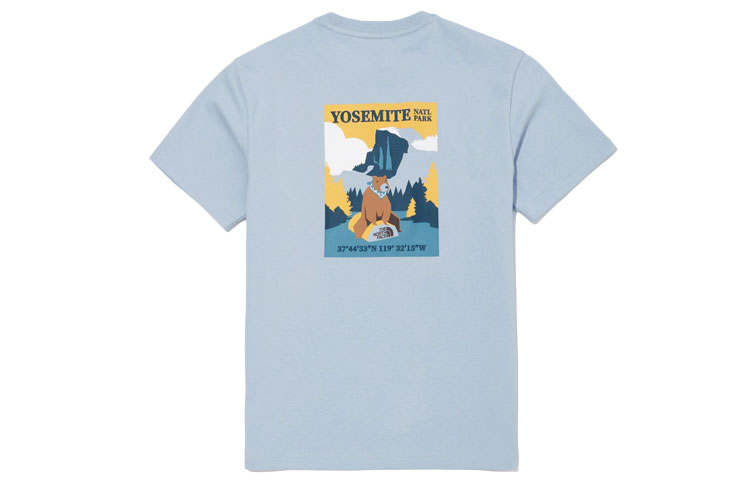 THE NORTH FACE Camping T Shirt Unisex Blue