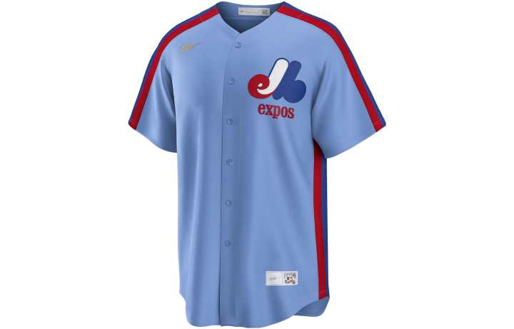 Nike Nike Montreal Expos Cooperstown Men's Nike Dri-FIT Mlb Limited Jersey