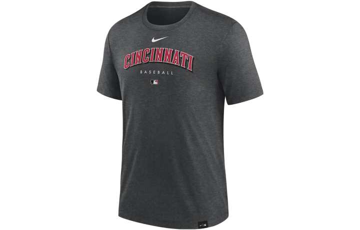 Nike Nike T Shirts Men's Gray Crew Neck Moderate