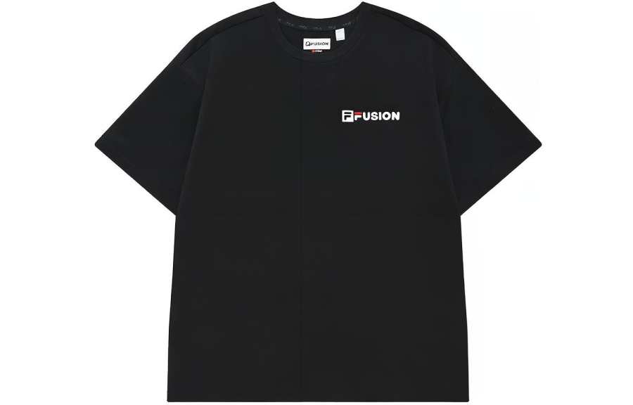 FILA FUSION TOKYO STUDIO T Shirt Unisex Jet Black