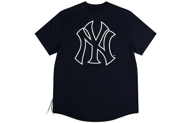 New Era T Shirt Couple, Trendy And Versatile Unisex Navy Blue
