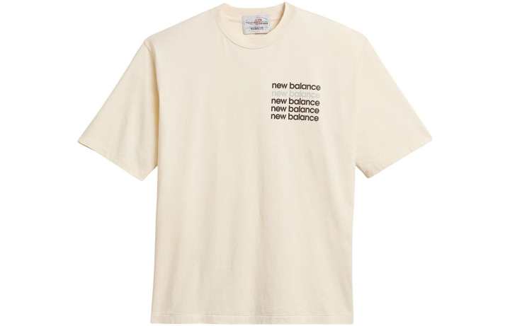 New Balance New Balance AURALEE × TDS New Balance SS23 T Shirt Unisex Ecru