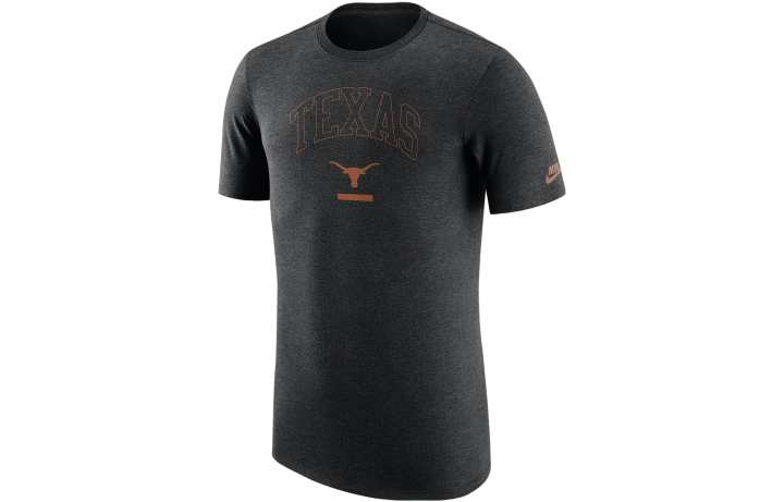 Nike Nike T Shirts Men's Black Crew Neck Moderate Straight Fit