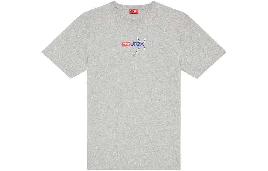 DIESEL x Durex SS23 T Shirt Men's Gray
