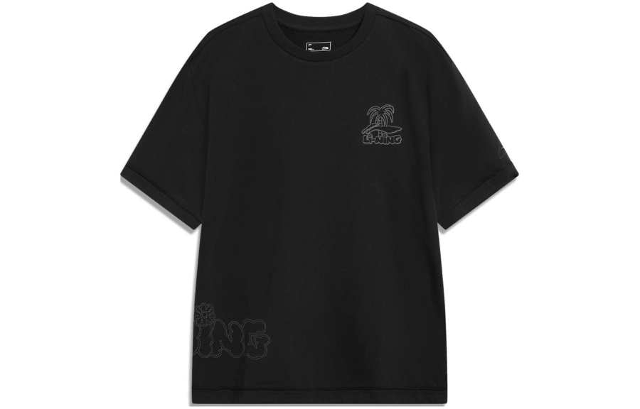 Li-Ning Li Ning Sports Life Collection T Shirt Men's Black