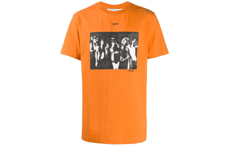 OFF-WHITE OFF WHITE Spray Paint T Shirt