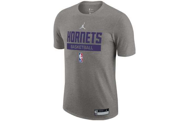 Jordan Jordan T Shirts Men's Gray Crew Neck Moderate