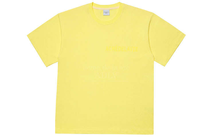 Acme De La Vie Acme De La Vie/ADLV T Shirt Unisex Yellow