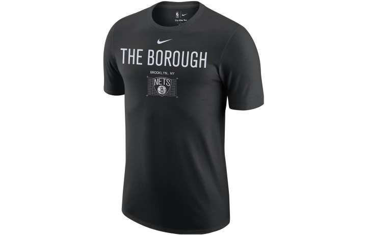 Nike Nike T Shirts Men's Black Crew Neck Moderate Straight Fit