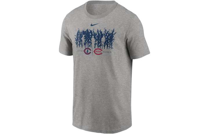 Nike Nike T Shirts Men's Gray Crew Neck Moderate Straight Fit