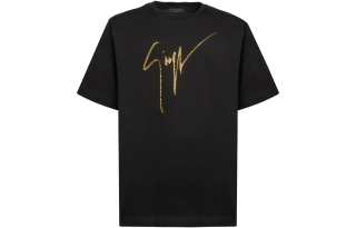 Giuseppe Zanotti rhinestone-embellished logo T-shirt