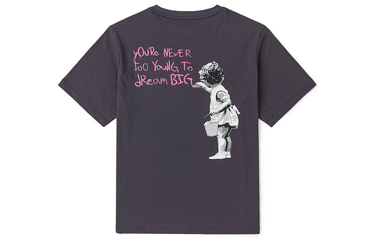 Kappa x Banksy Drop Shoulder Sleeve T Shirt Unisex