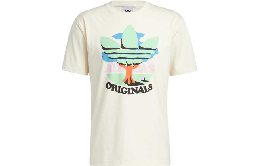 Adidas Originals Drop Shoulder Sleeve T Shirt Men's White