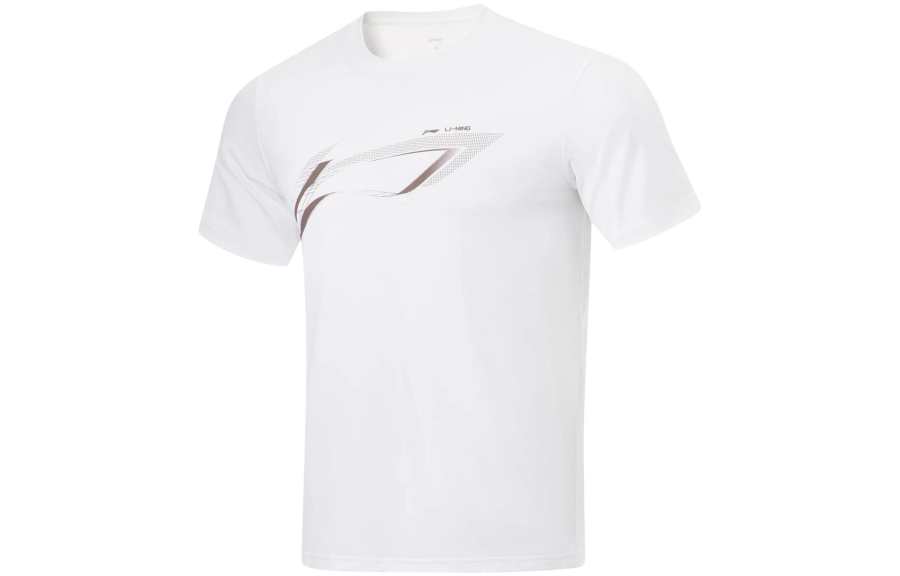 Li-Ning Li Ning Fitness Series T Shirt Men's Standard White