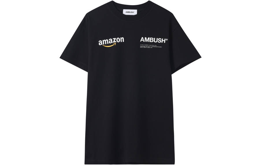 AMBUSH T Shirts Men's Crew Neck Moderate Straight Fit