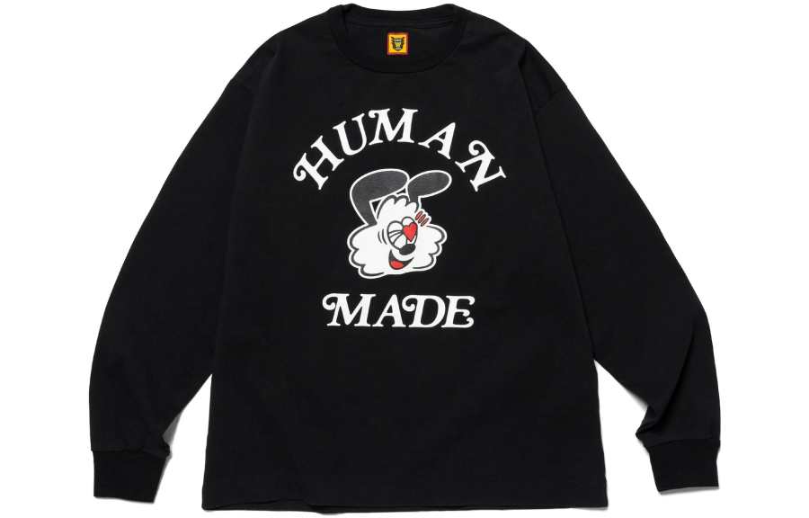 HUMAN MADE X Girls Don't Cry Gdc White Day L/S T Shirt