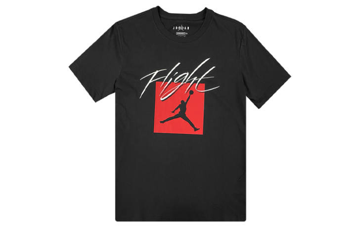 Jordan Jordan Air T Shirts Men's Black Crew Neck Moderate