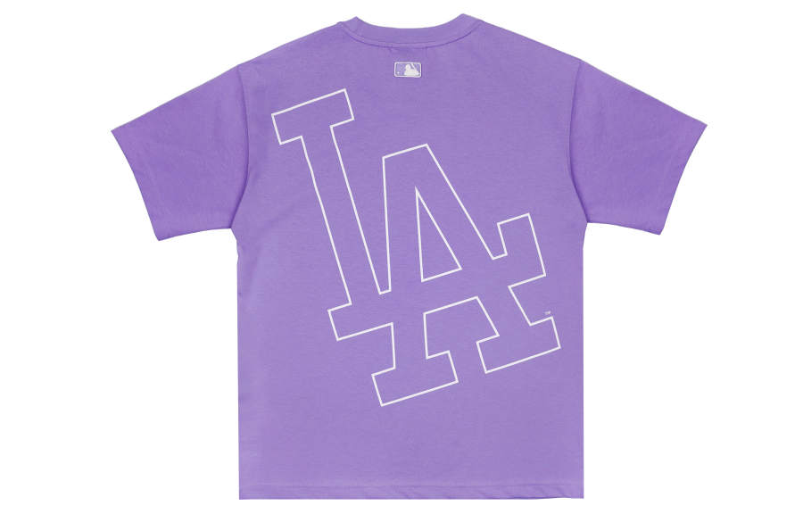 MLB MLB Drop Shoulder Sleeve T-Shirt Unisex Purple