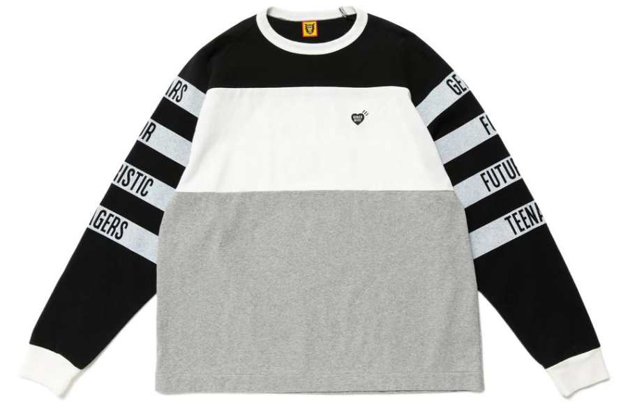 HUMAN MADE T Shirts Unisex Crew Neck Moderate Straight Fit