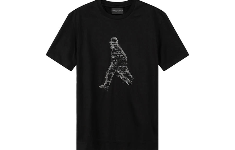 EMPORIO ARMANI SS23 T Shirt Men's Black