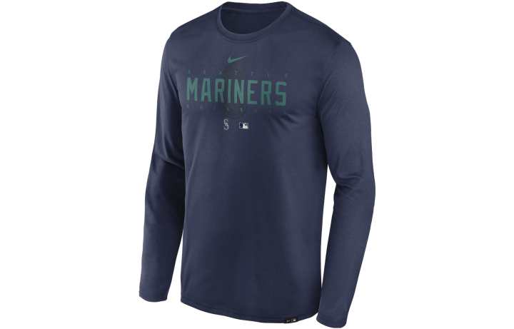 Nike Nike Seattle Mariners Authentic Collection Team Issue Men's Nike Dri-FIT Mlb Long-Sleeve T-Shirt